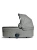 Ocarro Woven Grey Pushchair with Woven Grey Carrycot image number 7